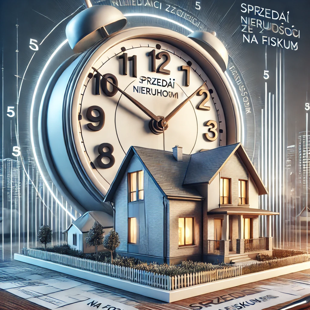 Sprzedaż nieruchomości ze zwłoką sposobem na fiskus