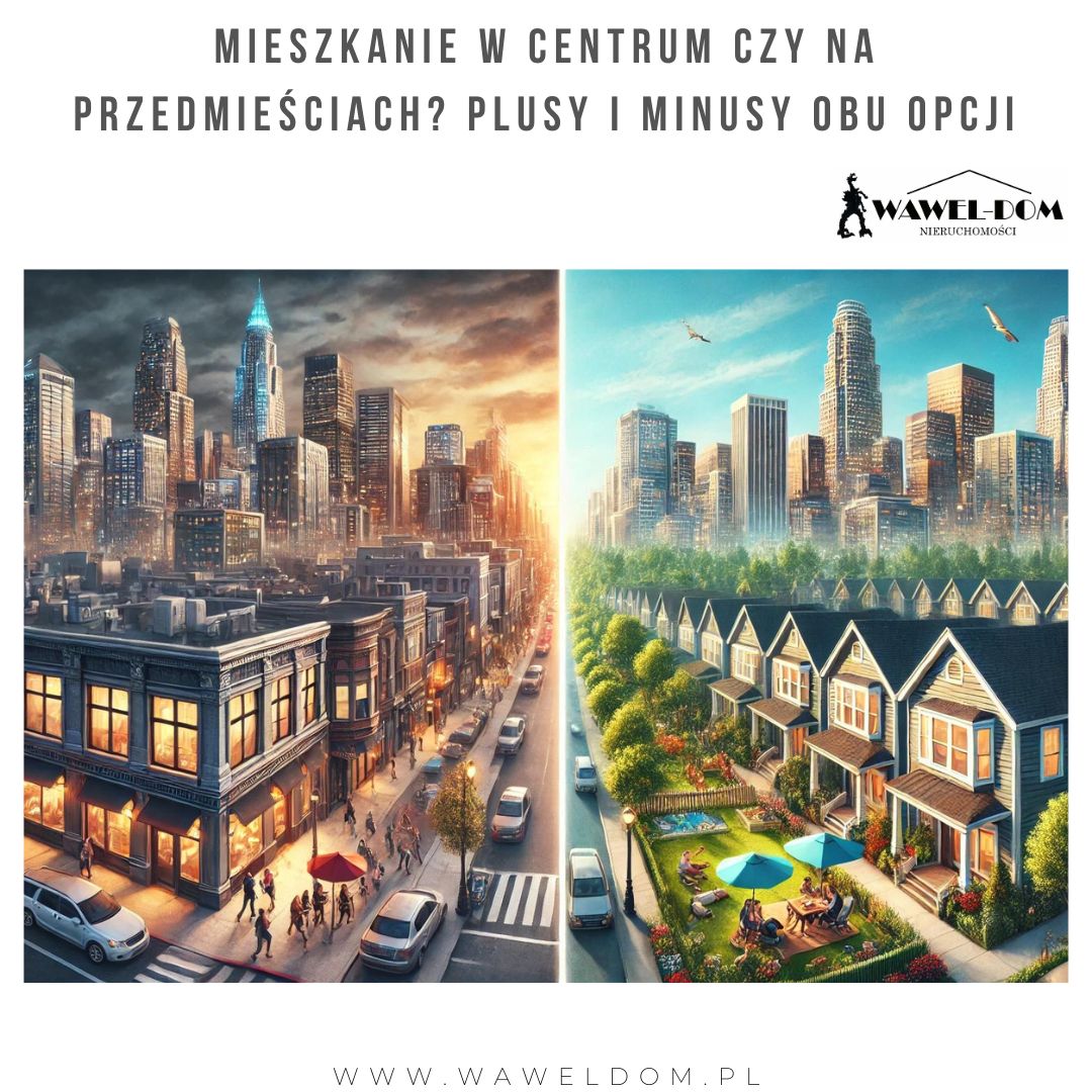 Mieszkanie w Centrum czy na Przedmieściach? Plusy i Minusy Obu Opcji