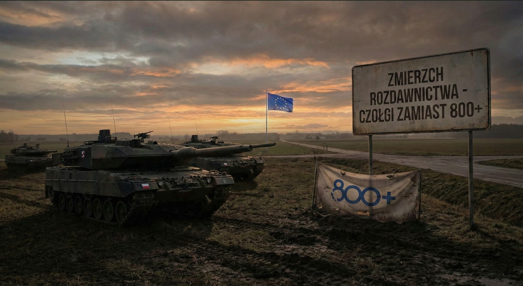 Czołgi zamiast 800 plus? Pętla SAFE, ukraiński weksel i zmierzch ery rozdawnictwa