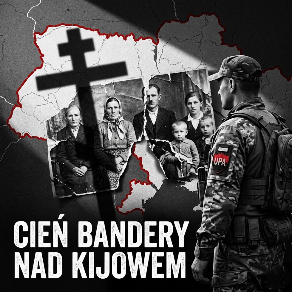 kontrast między wołyńską tragedią 1943 roku a współczesną decyzją Zełenskiego z 2026 roku, z przypomnieniem prawdy głoszonej przez byłego prezydenta Ukrainy Leonida Kuczmę.