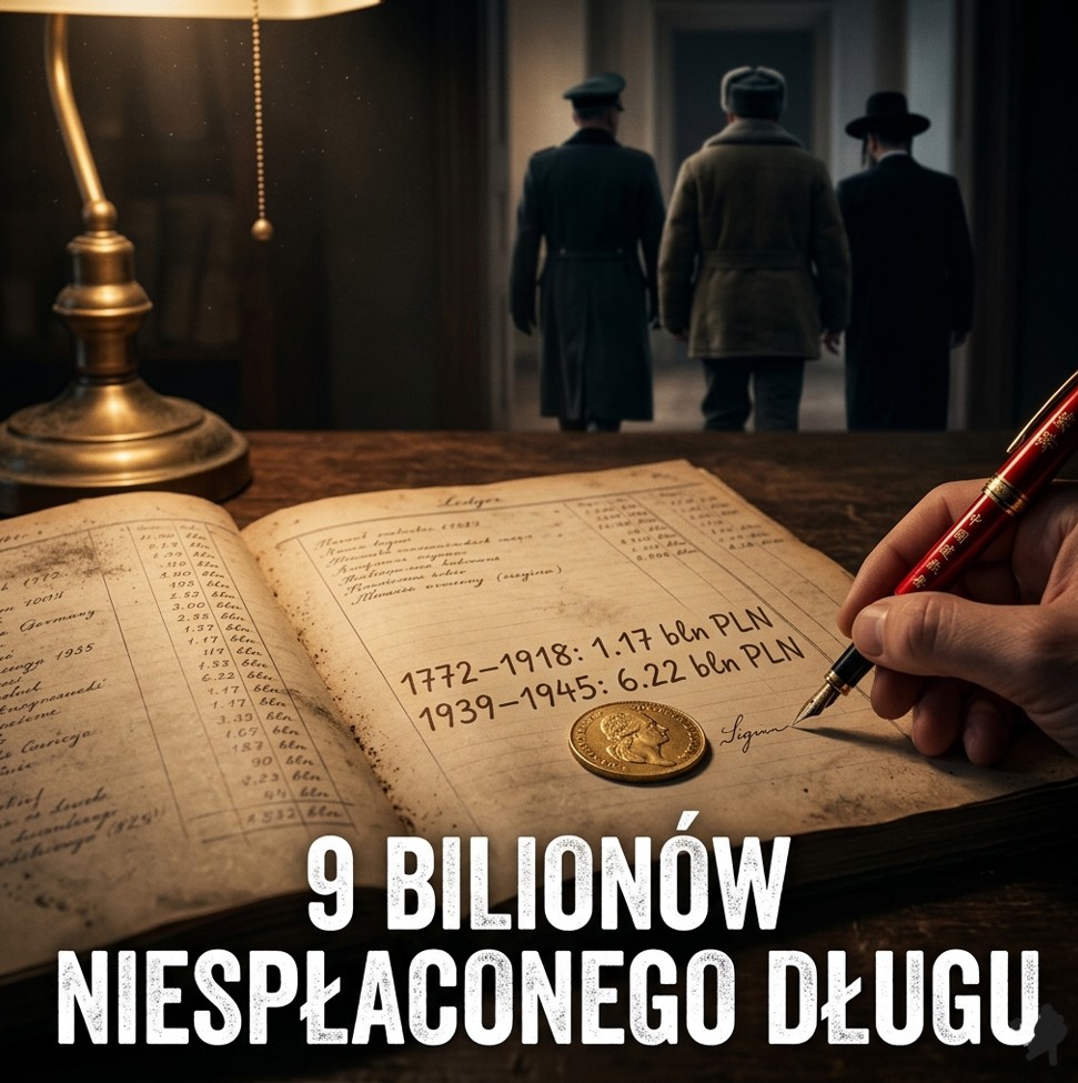 Polish reparations claims ledger book China purchase debt 9 billion zloty 2026