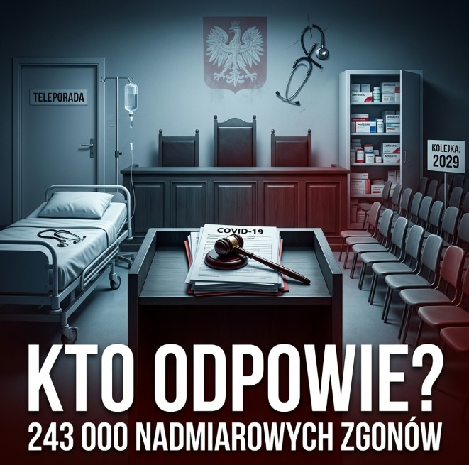 Odpowiedzialność karna za zarządzanie pandemią COVID-19 w Polsce: Kto odpowie za 250 tysięcy nadmiarowych zgonów?